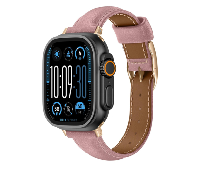 Pasek i akcesoria do zegarków AmazingThing Class Band Apple Watch 45 / 46 / 49 mm różowy